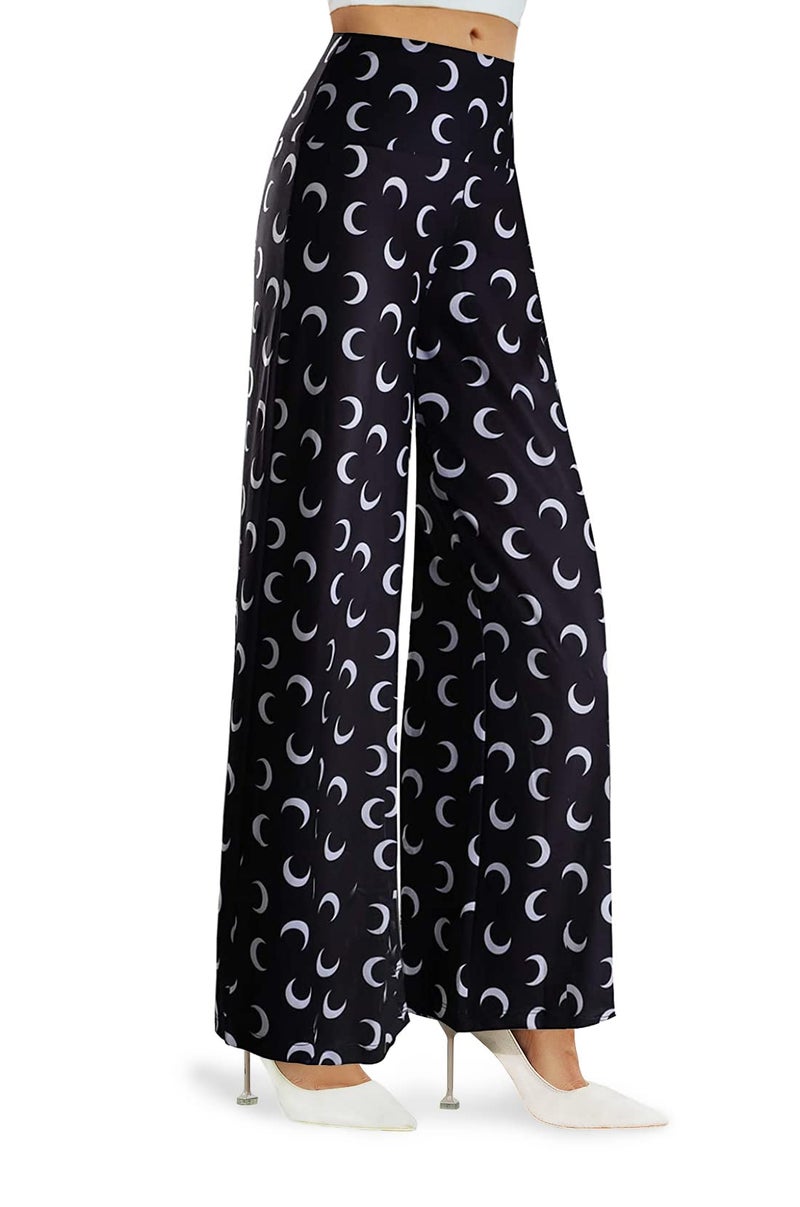 Arolina Women's Stretchy Wide Leg Palazzo Lounge Pants Casual Comfy High Waist Palazzo Pants - Image 1